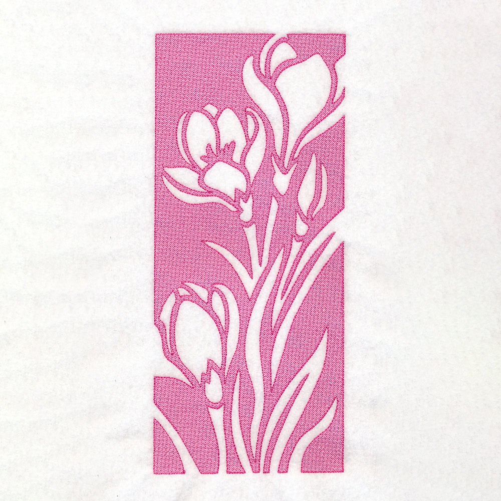 Spring Flowers - Crocus (Embossed)