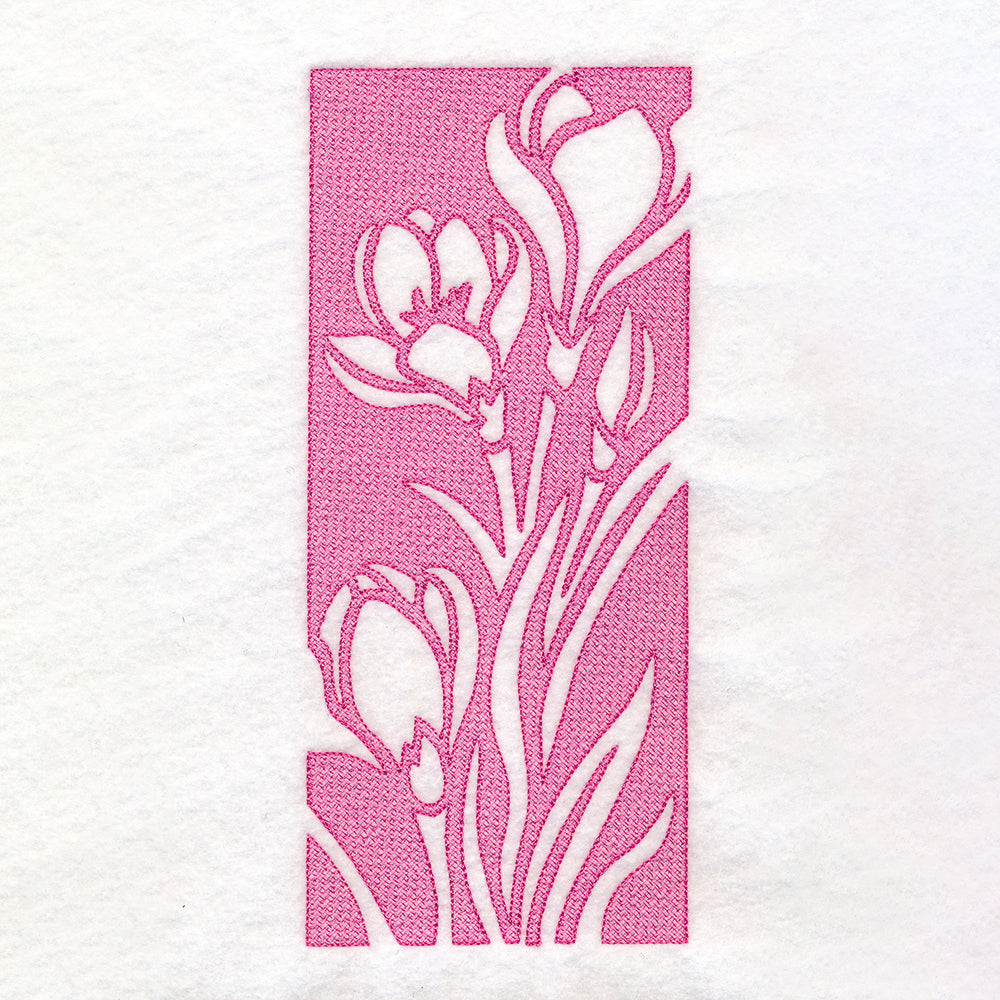 Spring Flowers - Crocus (Embossed)