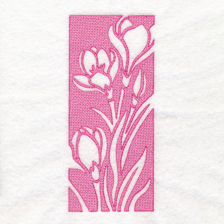 Spring Flowers - Crocus (Embossed)