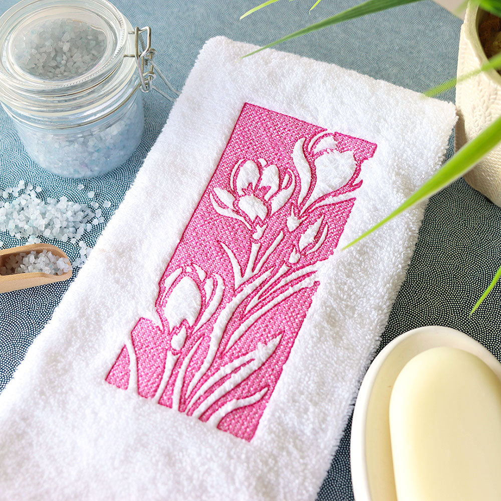 Spring Flowers - Crocus (Embossed)