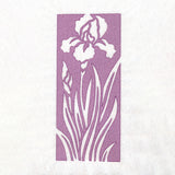 Spring Flowers - Iris (Embossed)