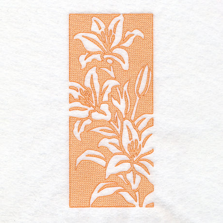 Spring Flowers - Tiger Lily (Embossed)