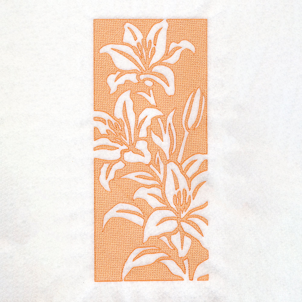 Spring Flowers - Tiger Lily (Embossed)