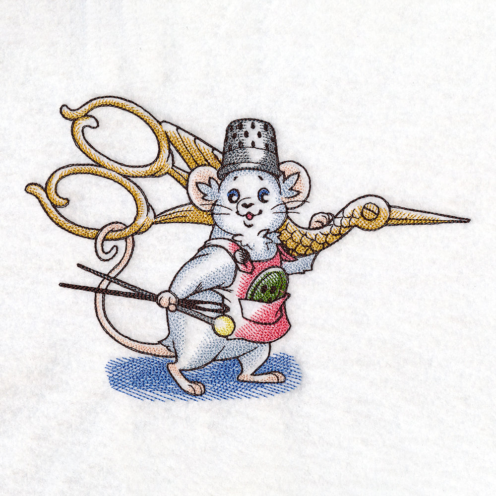 Sweet Sewing Mouse