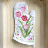 Truly Tulip Oven Mitt