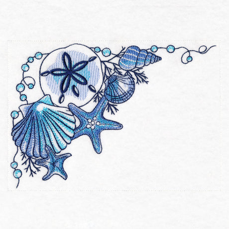 Coastal Charm Placemat Corner - Top Left