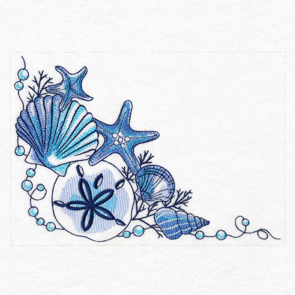 Coastal Charm Placemat Corner - Bottom Left