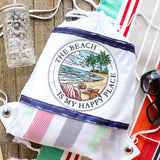 The Beach Is My Happy Place Stamp