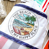 The Beach Is My Happy Place Stamp