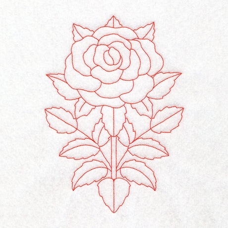 Floral Diamond Quilting - Rose (Double Run)