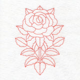 Floral Diamond Quilting - Rose (Double Run)