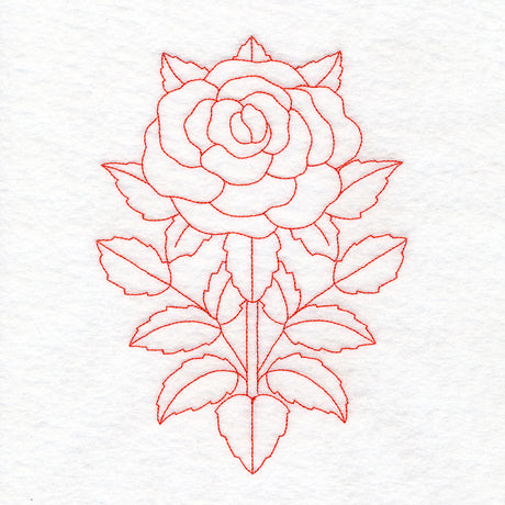 Floral Diamond Quilting - Rose (Double Run)
