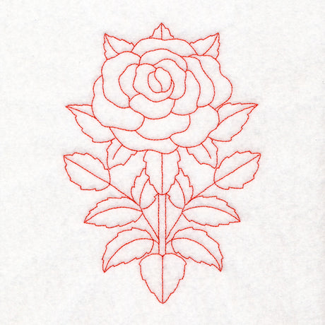 Floral Diamond Quilting - Rose (Double Run)