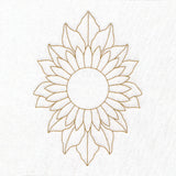 Floral Diamond Quilting - Sunflower (Double Run)