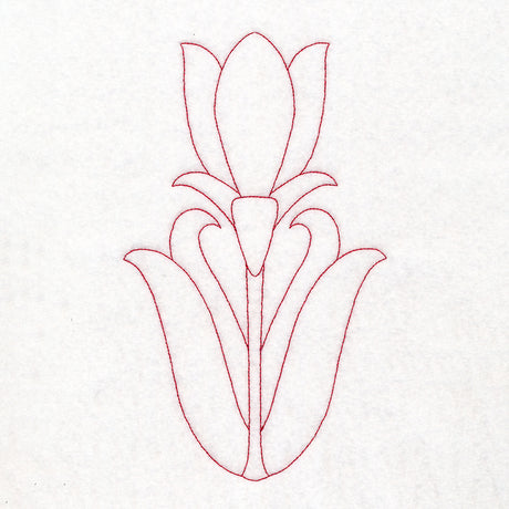 Floral Diamond Quilting - Tulip (Double Run)