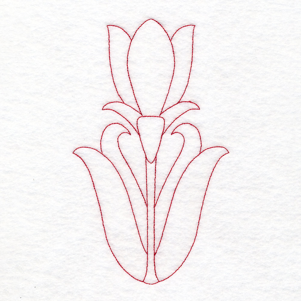 Floral Diamond Quilting - Tulip (Double Run)