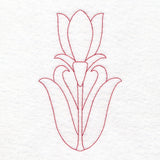 Floral Diamond Quilting - Tulip (Double Run)