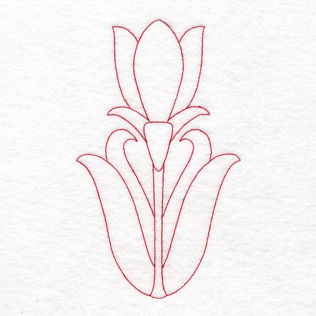 Floral Diamond Quilting - Tulip (Double Run)