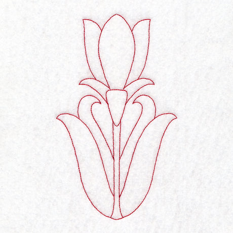 Floral Diamond Quilting - Tulip (Double Run)