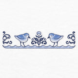Delft Blue Seaside Border - Shorebirds