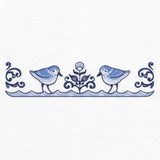 Delft Blue Seaside Border - Shorebirds