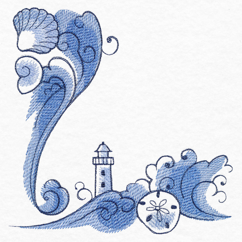 Delft Blue Seaside Corner - Lighthouse