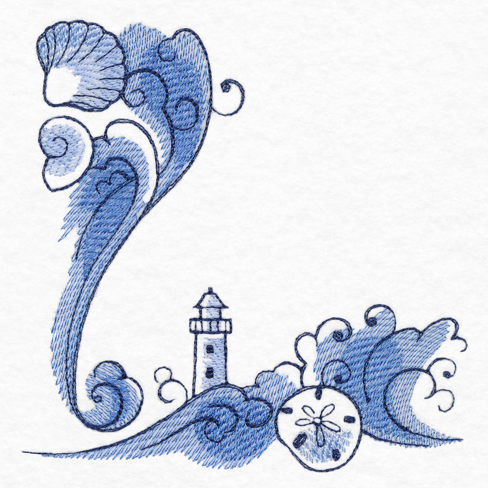 Delft Blue Seaside Corner - Lighthouse