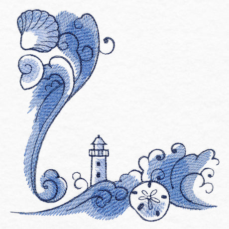 Delft Blue Seaside Corner - Lighthouse