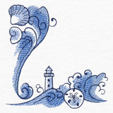 Delft Blue Seaside Corner - Lighthouse