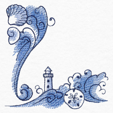 Delft Blue Seaside Corner - Lighthouse