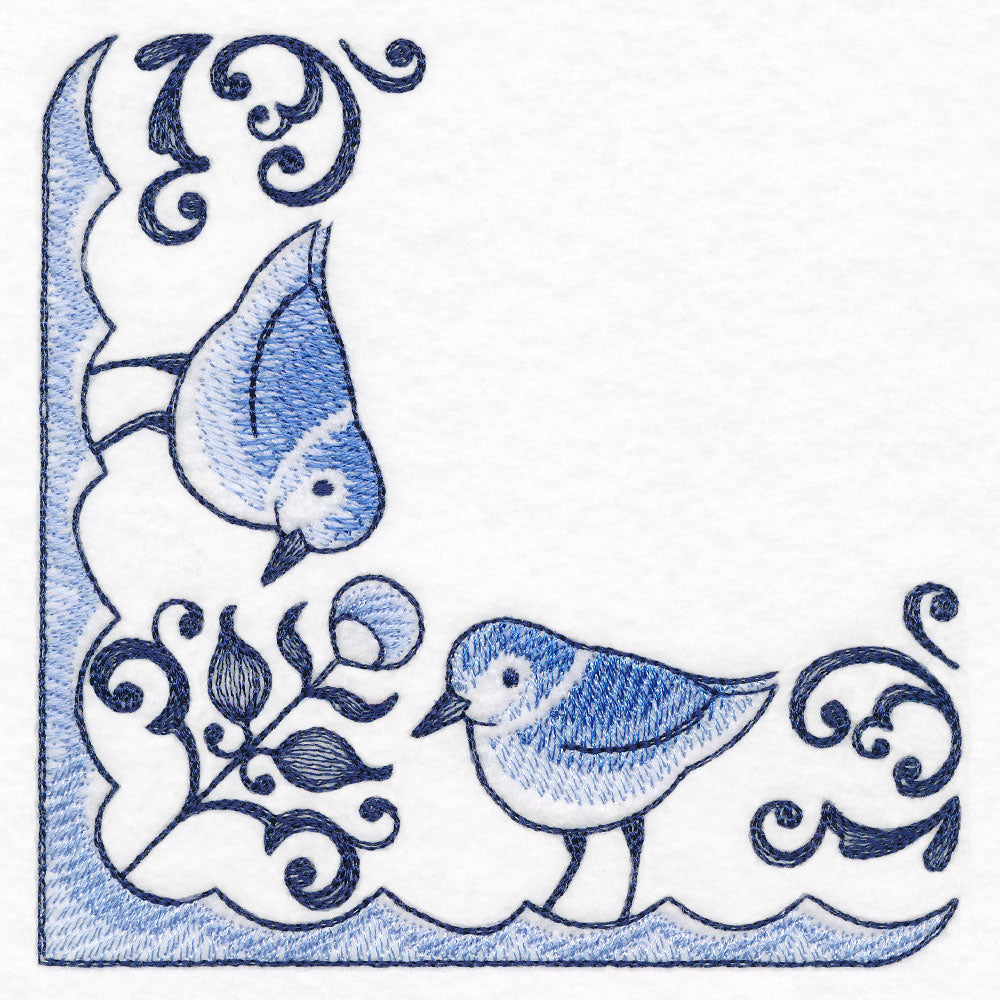 Delft Blue Seaside Corner - Shorebirds