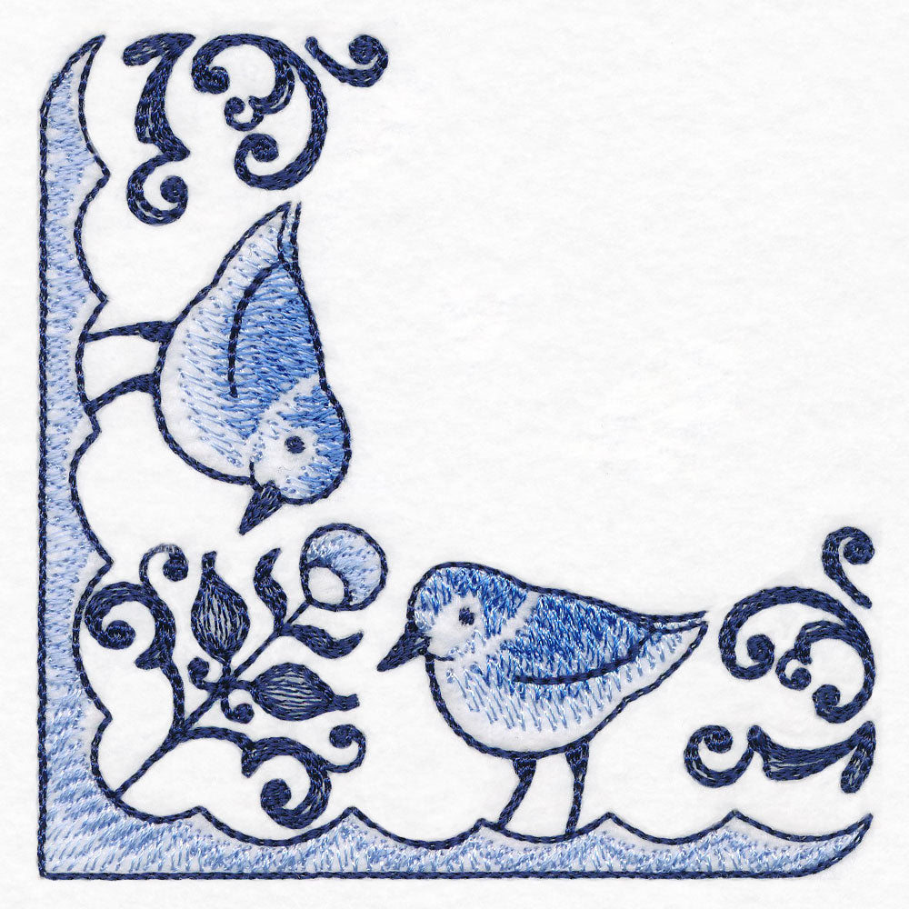 Delft Blue Seaside Corner - Shorebirds
