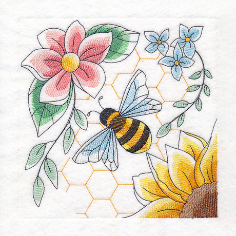 Sweet as Can Bee Honeybee and Blooms Quarter 2