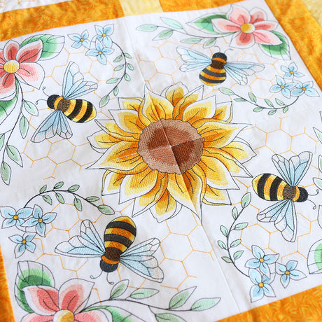 Sweet as Can Bee Honeybee and Blooms Quarter 2