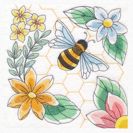 Sweet as Can Bee Honeybee and Blooms Quarter 1