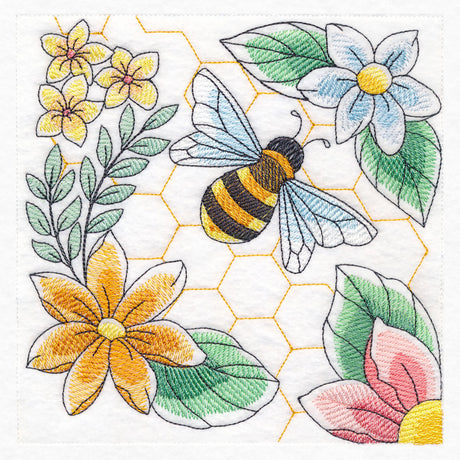 Sweet as Can Bee Honeybee and Blooms Quarter 1