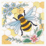 Sweet as Can Bee Honeybee and Blooms 1