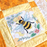 Sweet as Can Bee Honeybee and Blooms 1