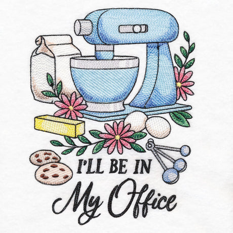 I'll Be in My Office Baking