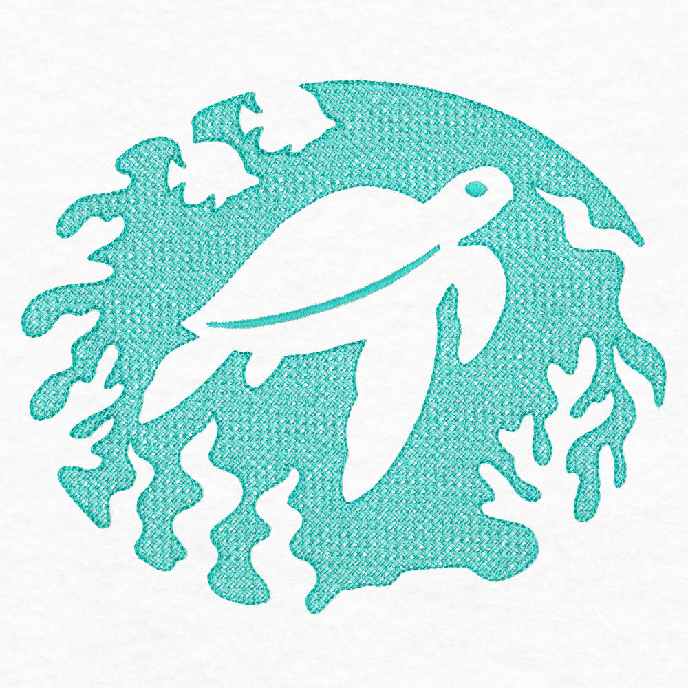 Serene Sea Turtle (Embossed)