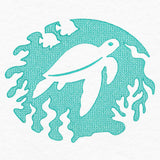 Serene Sea Turtle (Embossed)