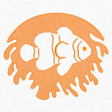Serene Clownfish (Embossed)