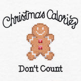 Christmas Calories Don't Count (Cross Stitch)