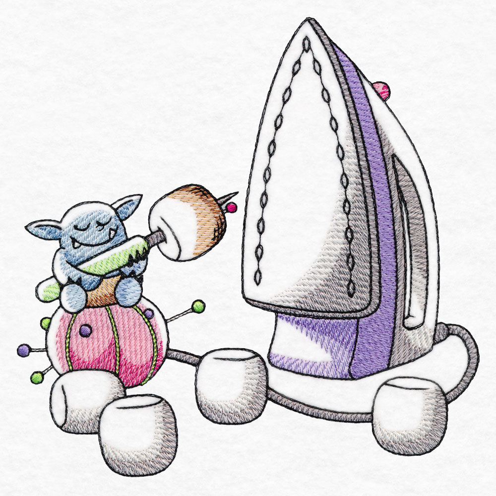 Bobblin with Iron