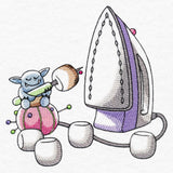 Bobblin with Iron
