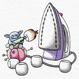 Bobblin with Iron