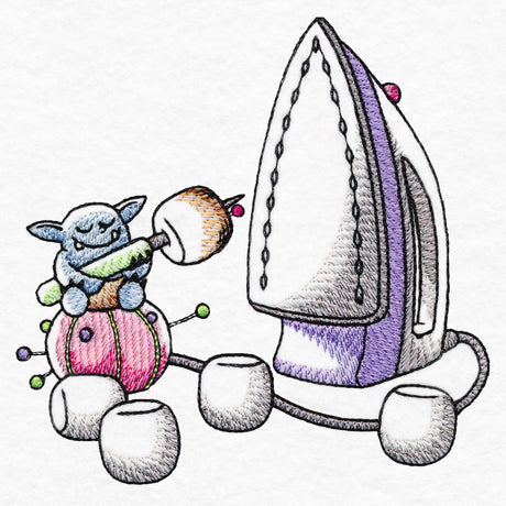 Bobblin with Iron