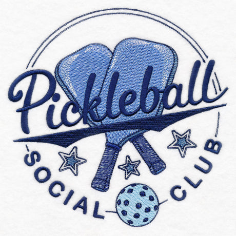 Pickleball Social Club Stamp