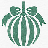 Festive Globe Ornament (Embossed)