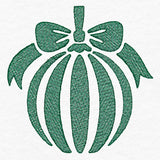 Festive Globe Ornament (Embossed)